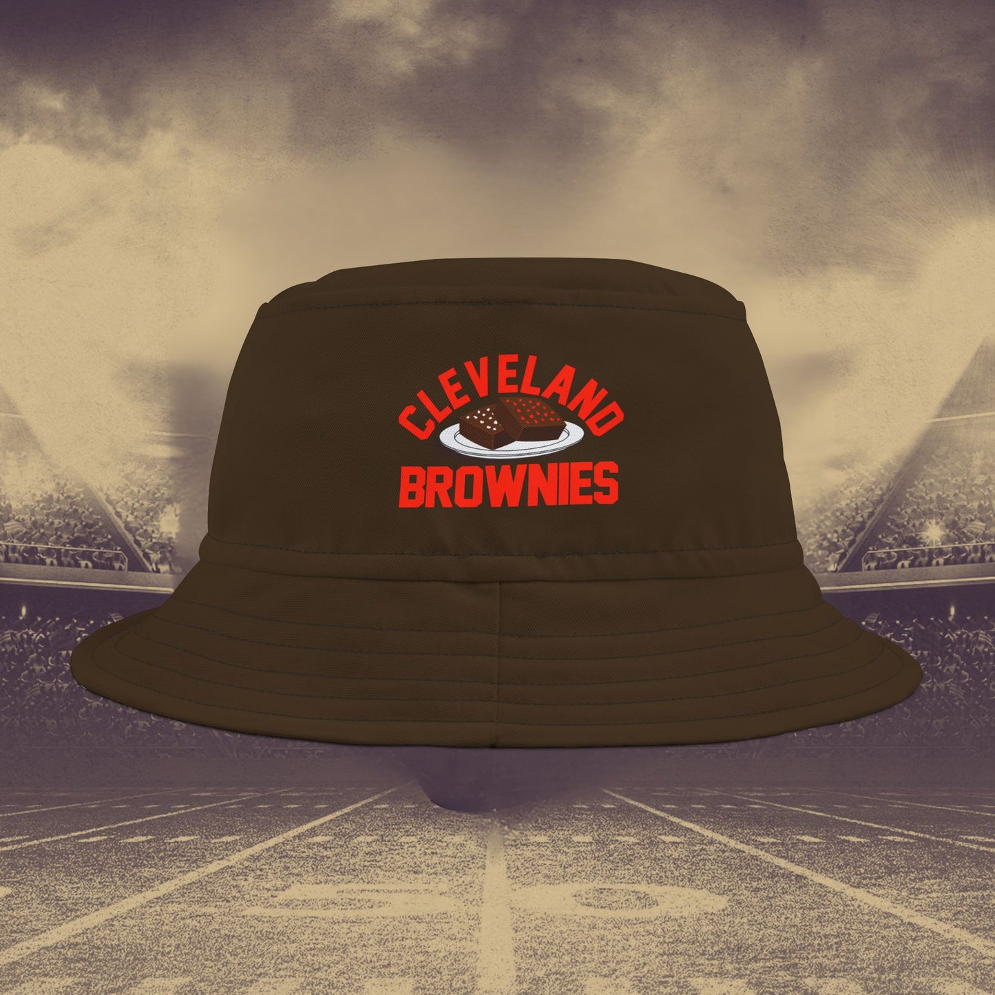 Cleveland "Brownies" Bucket (Brown)