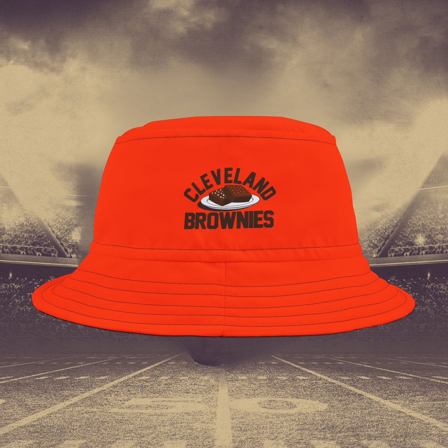 Cleveland 'Brownies' Bucket (Orange)