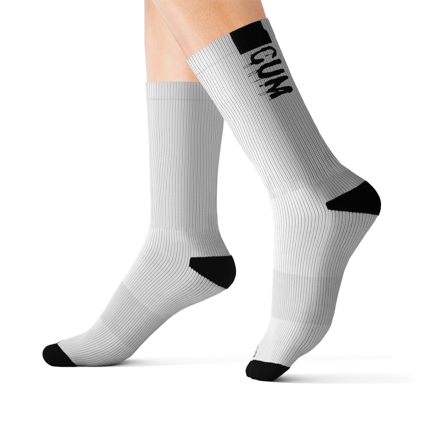 LF 'CUM' Socks (White)