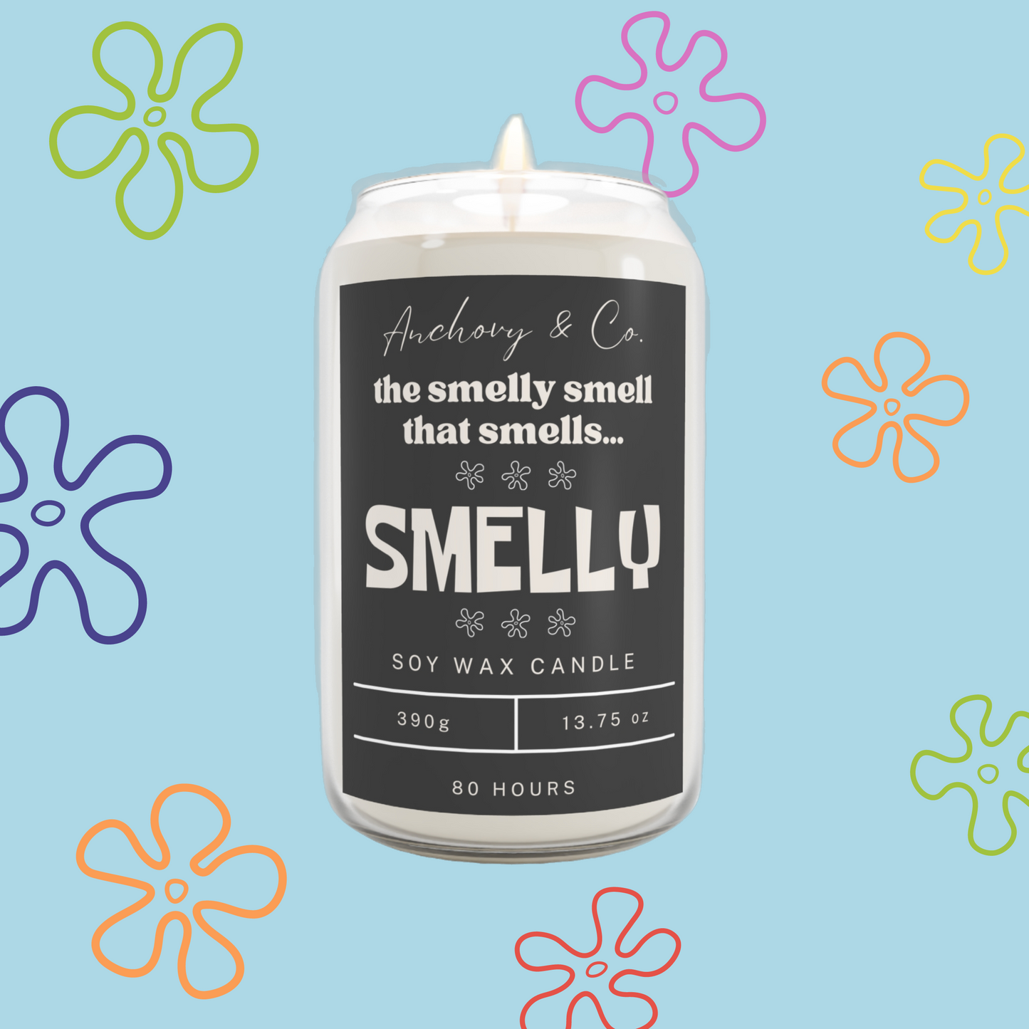 'Smelly Smell' Candle (Large)