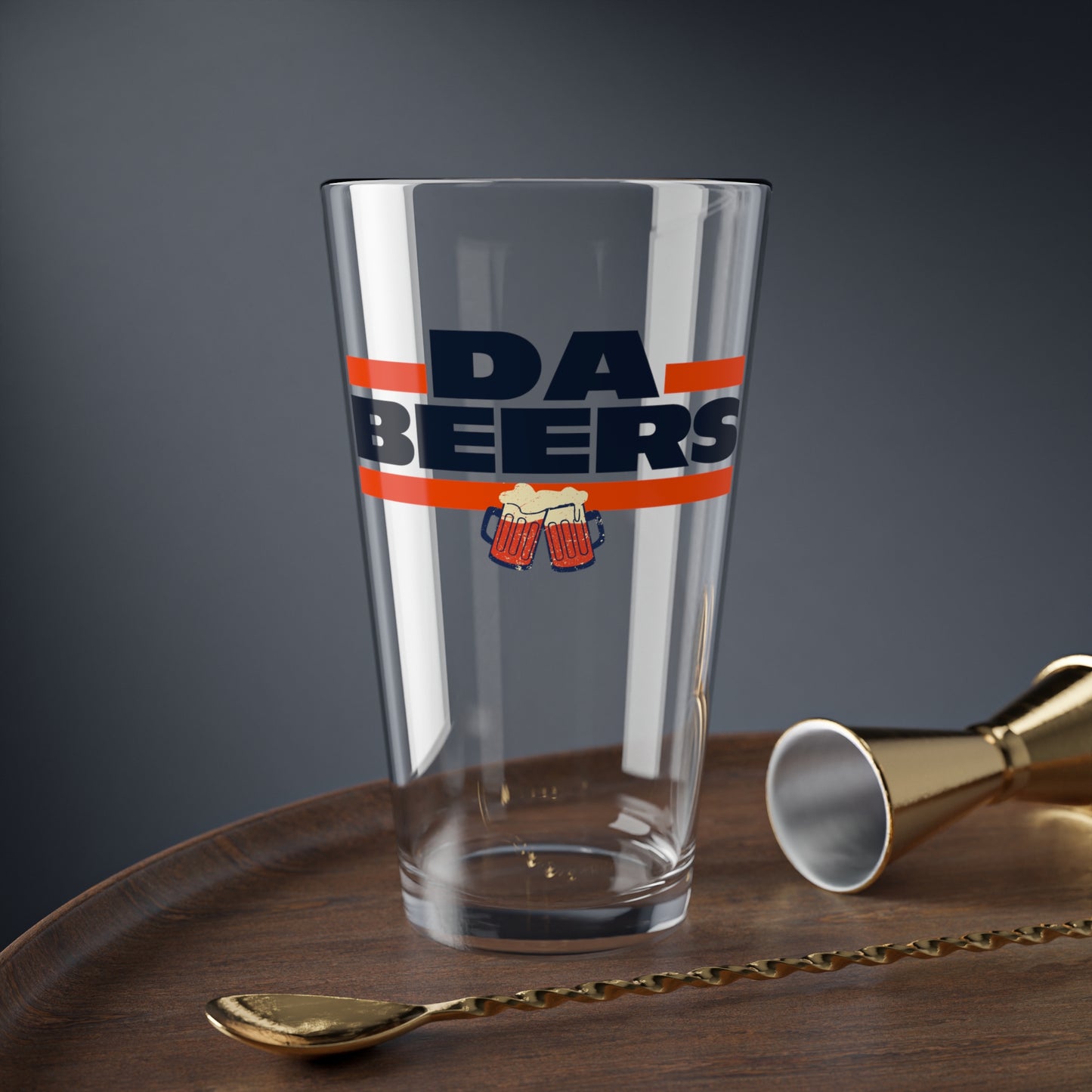 'Da Beers' Glass, 16oz