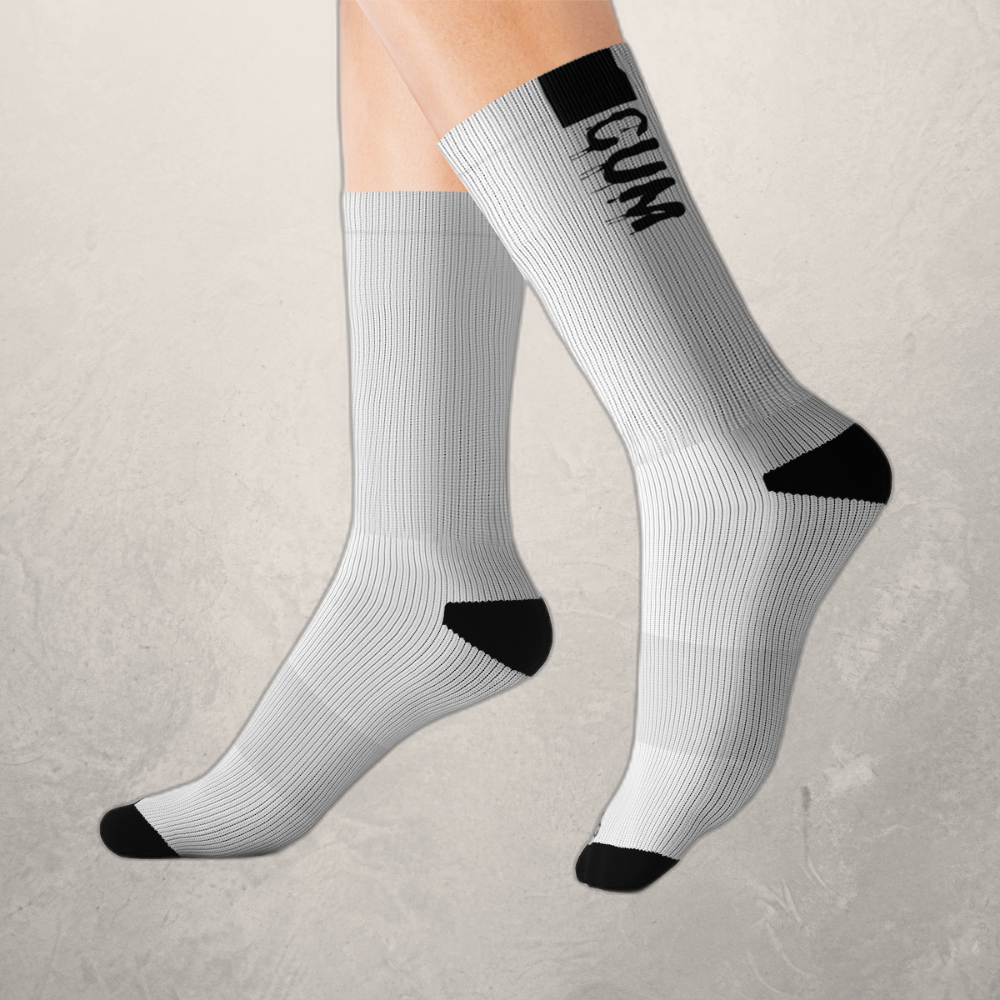 LF 'CUM' Socks (White)